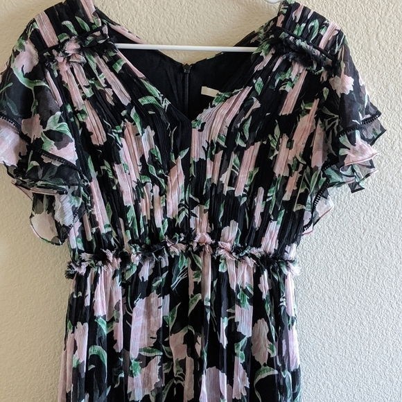 JASON WU COLLECTION Floral Print Chiffon Dress 2 - Picture 5 of 8